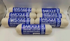 Paquete de 7 algodón barroco de ganchillo--Lote crudo #48351 - Imagen 1 de 4