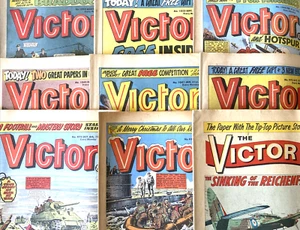 THE VICTOR. (9 ISSUES VINTAGE 1967-1982 UK MAGAZINE LOT). D.C. THOMSON. - Picture 1 of 10