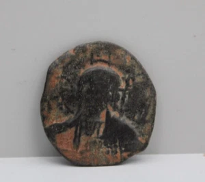 Anonymous, +EMMANOVHA Christus BASILEU - Byzantine Empire AE Follies Münze #28 - Bild 1 von 6