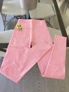 PANTALON CRAYON FEMME STRECH MOULANT ROSE 2 POCHES ARRIERE TAILLE M élastiquée  - Picture 1 of 4
