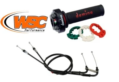 Cable y empuñaduras de acelerador de acción rápida Domino XM2 Kawasaki 400 Ninja 2018- 5429,96 Foto 1 de 4