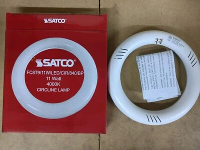 FC8T9 LED CFL Replacement Circline Circular 11W T9 4-Pin G10q 4000K Cool White - Image 1 of 4
