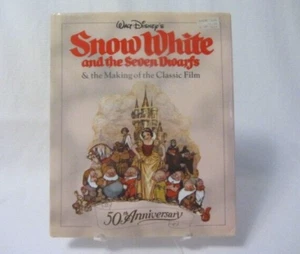 DISNEY'S SNOW WHITE & SEVEN DWARFS 50th ANNIVERSARY MAKING OF THE FILM BOOK HB - Imagen 1 de 2