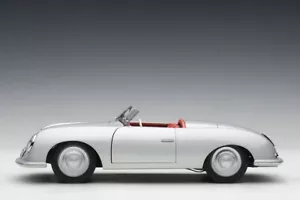 Porsche 356 n.o 1 1948 plata plata 1:18 arte coche - Imagen 1 de 3