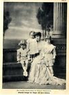 Elisabeth Königin der Belgier mit ihren Kindern XXL Bild von 1910