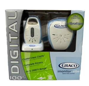 GRACO 100% Digital Baby Monitor Inmonitor Vibe Vibration up to 2000 Ft Range - Picture 1 of 4