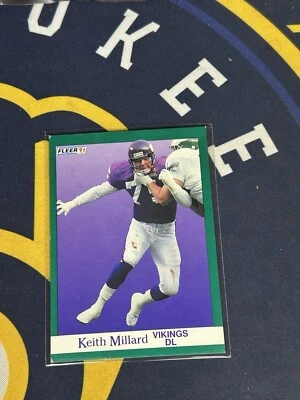1991 Fleer - #287 Keith Millard - Image 1 of 2