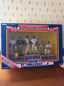 1990 STARTAUFSTELLUNG MLB Award Winners Lineup Set Henderson Bonds RARE ERROR 1/1 - Bild 1 von 8