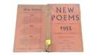 New Poems 1955 - Dickinson, Patric. Hall, J.C. Marx, Erica 1955T Ex. Library Edi