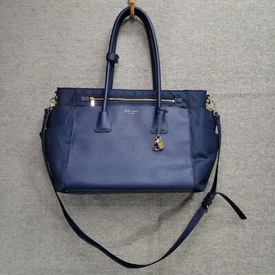 BOLSO TOTE PAÑALES HENRI BENDEL AZUL MARINO Foto 1 de 4