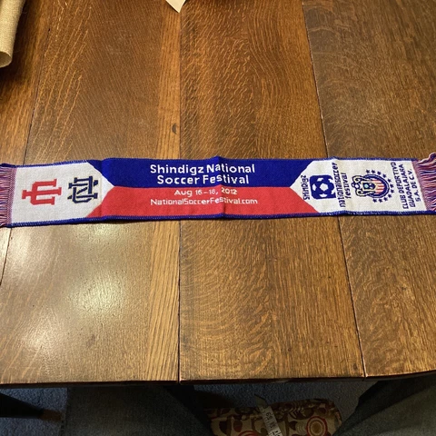 Shindige National Soccer Banner Guadalajara 2012, 27" x 4" Cover