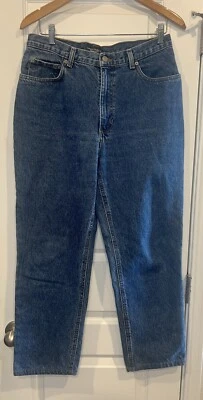 Jeans vintage Lauren Co Ralph Lauren para mujer 12 lavado oscuro 30 cintura ☼ Foto 1 de 4