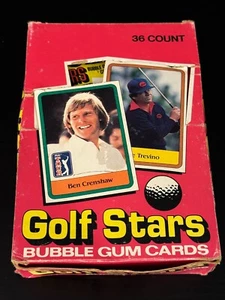 1981 Donruss Golf Stars wax box w/ 35 unopened packs, *SEWALL* - Picture 1 of 6