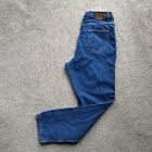 Patagonia Jeans Womens 12 (28x31) High Rise Tapered Leg Vtg Blue Medium Denim