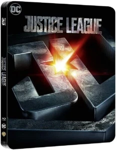 Justice League 3D limited steelbook Official UK Blu ray - sealed - Picture 1 of 1