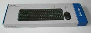 Set Tastatur und Maus QWERTY Vultech KM-820 1600DPI (KQ8X0N) - Bild 1 von 2