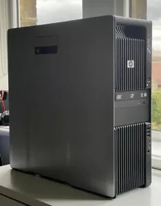 HP Z600 Workstation Desktop PC 2x Intel Xeon QuadCore CPU 12GB Windows 10 Pro EU - Picture 1 of 3