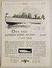 1931 Print Ad Dee Wite 24-Foot Trunk Cabin Cruiser Boats Made in Detroit,MI
