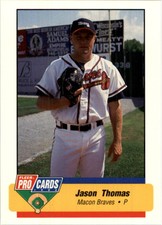 1994 Macon Braves Fleer/ProCards #2204 Jason Thomas