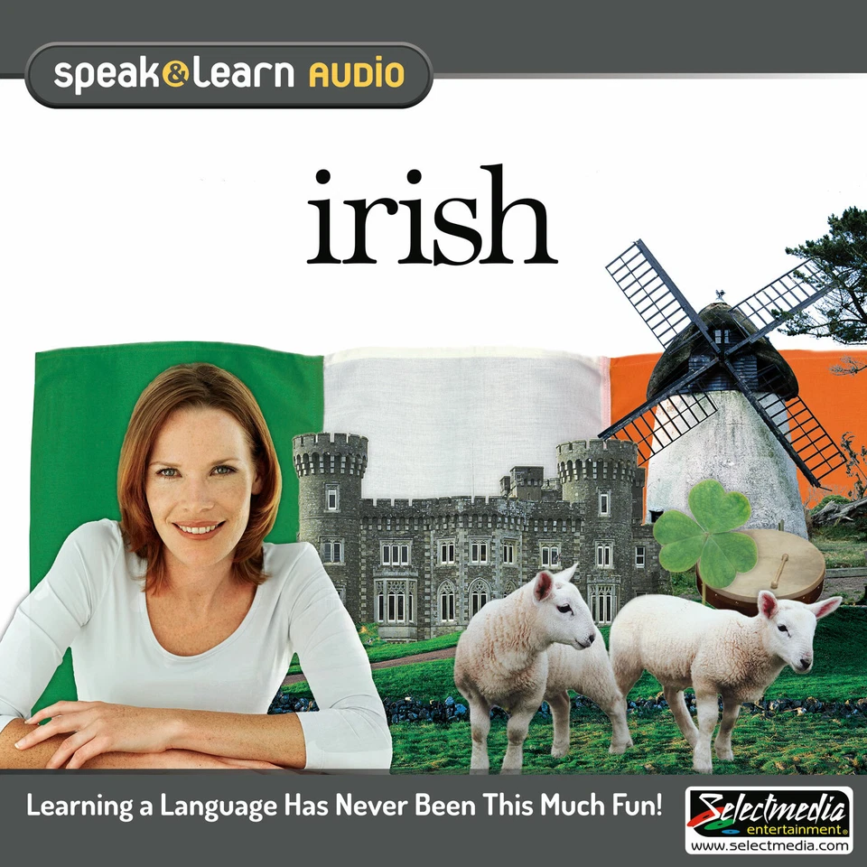 Speak & Learn Irish (2 Audio CDs) by Selectmedia  - Image 1 of 1