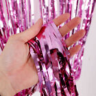 2m Foil Fringe Tinsel Shimmer Curtain Door Wedding Birthday Party Decoration Uk