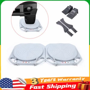5 Ton Wheel Alignment Turn Plates Car Truck Front End Wheel Tool Durable 1 Pair - Picture 1 of 20