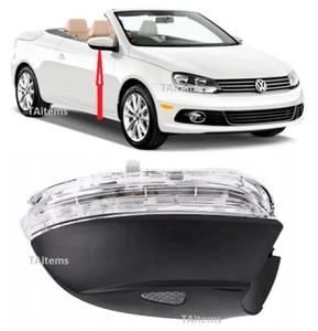 ESPEJO DERECHO LÁMPARA INDICADORA DE GIRO SE ADAPTA A VW VOLKSWAGEN EOS 2008-2015 - Imagen 1 de 7