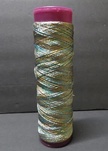 Kreinik Metallic Faden Konfetti rosa #041 - 1/16 Band 184 Meter - Bild 1 von 4