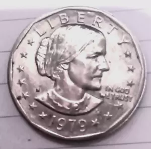 1979 D SUSAN B. ANTHONY ERROR COIN D FILLED DDO, DDR E PLURIBUS DOT - Picture 1 of 5