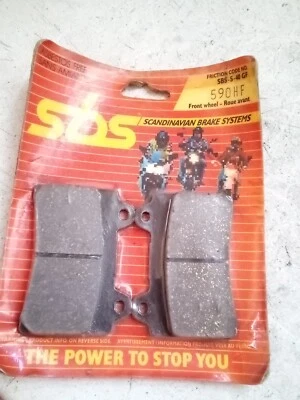 Yamaha TZR 250, TDR 250, FZR 400, FJ 1200, SRX 600 SBS Front Brake Pads 590HF - Image 1 of 4