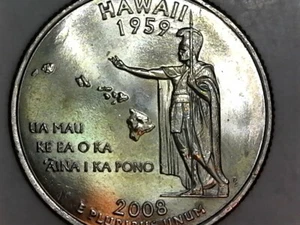 2008-P Hawaii State Washington Quarter US Mint Roll Uncirculated - Picture 1 of 12