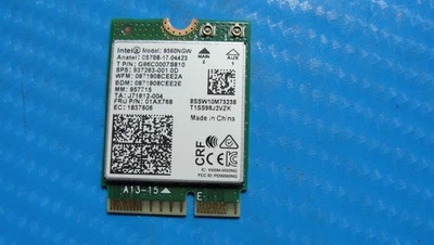 HP Envy 13-aq0011ms 13.3" Genuine Wireless WiFi Card 9560NGW 937263-001 - Image 1 of 2