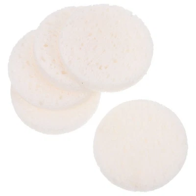 50 Pcs White Face Wood Pulp Cotton Washing Face Powder Cleansing - Image 1 of 4
