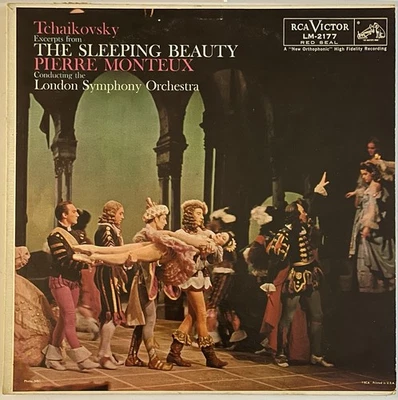 Tchaikovsky - Excerpts From The Sleeping Beauty Lp Vinyl 1958 RCA (MONO) LM-2177 - Image 1 of 4