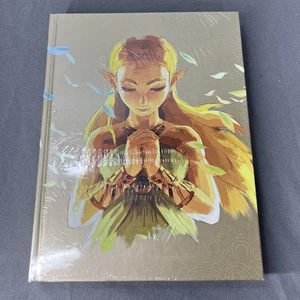 Zelda Breath of The Wild Complete Official Guide Expanded w/2 Sided Poster Map - Picture 1 of 3