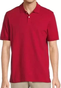 George Herren Poloshirt Big 3XL Rot Golf Baumwolle Freizeit Stretch - Bild 1 von 6