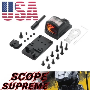 507C Solar Red Dot Sight w/ Glock-Surf | Shockproof Pistol/Rifle Optic Free Ship - Picture 1 of 3