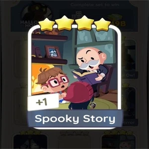 Spooky Story_STICKER_MONO_POLY_GO_4⭐⭐⭐⭐STARS⚡⚡CHEAP & FAST DELIVERY⚡⚡ - Picture 1 of 1