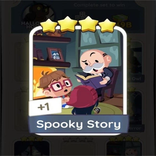 Spooky Story_STICKER_MONO_POLY_GO_4⭐⭐⭐⭐STARS⚡⚡CHEAP & FAST DELIVERY⚡⚡ - Image 1 of 1