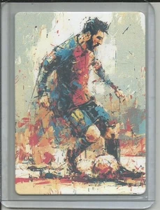 2024 LIOEL MESSI SOCCER 1/1 ART SKETCH CARD ARTIST SIGNED - ONE OF A KIND - Picture 1 of 2