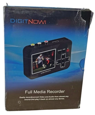 NEW DigitNow Full Media Recorder Convert Video & Audio Upgrade VHS Adapter Cable - Image 1 of 2