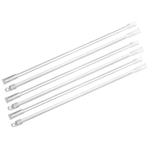Set 6 Asta Cieca Ricambio Tenda Accessori Ricambi Bastone per Tende - Foto 1 di 12