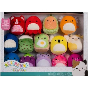 Squishmallows Original Micromallows 6cm Plush Rainbow 14 Pack - Picture 1 of 3