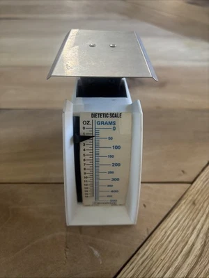 Винтажные диетические аналоговые механические маленькие 4-дюймовые диетические пищевые весы Hanson USA унция грамм - Изображение 1 из 4