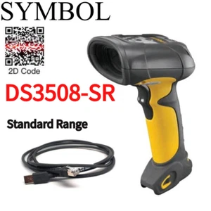 Symbol DS3508-SR Standard Range 2D Wired Handheld Barcode Scanner w USB Cable - Picture 1 of 6