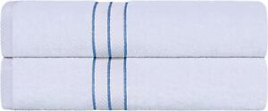 Superior Turkish Cotton Ultra-Plush 2-Piece Bath Towel Set, Towels for Shower, B