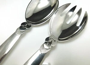 Georg Jensen Danimarca Set da 6 cactus in argento sterling 925 massiccio da 5/8" - Foto 1 di 7
