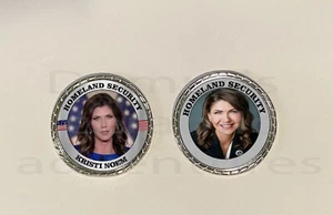 Pres. Trump Kristi Noem Heimat Kabinett Neuheit Münze Get them all - Bild 1 von 1