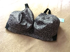 Goddess 42i Celeste Dark Leopard Full Coverage Soft Cup Bra Style 6114 NWT - Picture 1 of 6