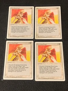 Magic the Gathering Revised Guardian Angel x4 - Picture 1 of 10